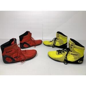 Lot 2 Otomix Stingray M13/W14.5 Red-M3333/Yellow-M3000 Weightlifting Shoes P152